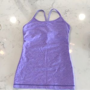 Girls Ivivva tank top with built in sports bra
